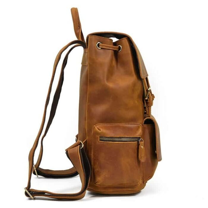 CRAZY HORSE  LEATHER BACKPACK