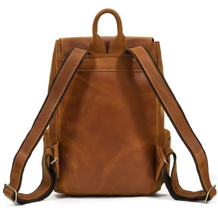 CRAZY HORSE  LEATHER BACKPACK